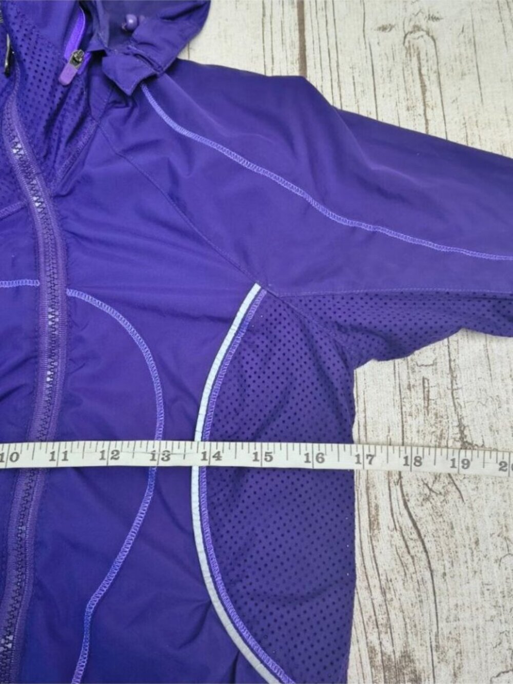 Lululemon Purple Run Inspire Jacket With Hood - Picture 5 of 7
